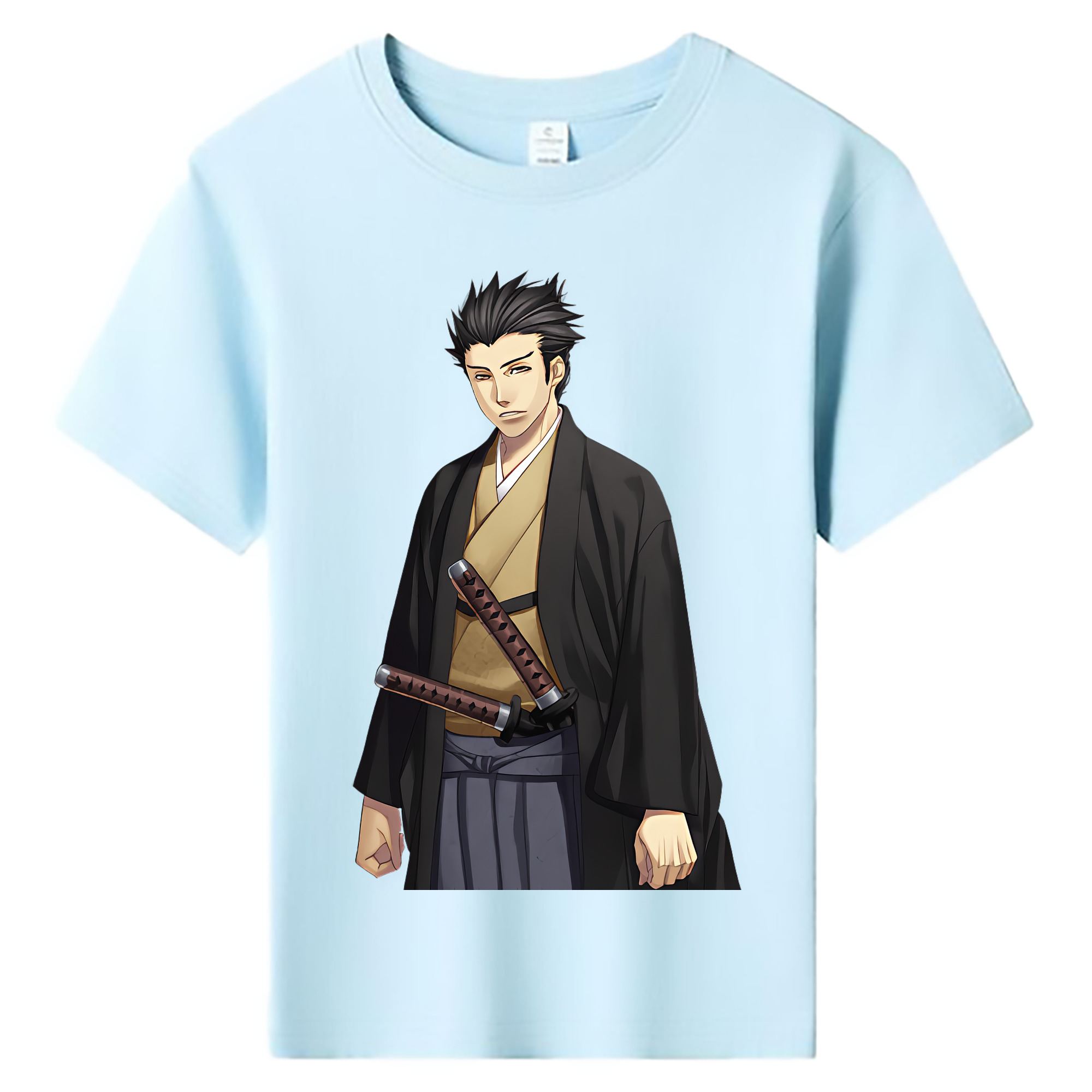 （画像用） ぎんたま 坂田銀時（さかたぎんとき） 神楽 志村新八（しむら しんぱち） GINTAMA Sakata Gintoki Kagura Shimura Shinpachi 綿100％キッズTシャツ（フロントプリント）